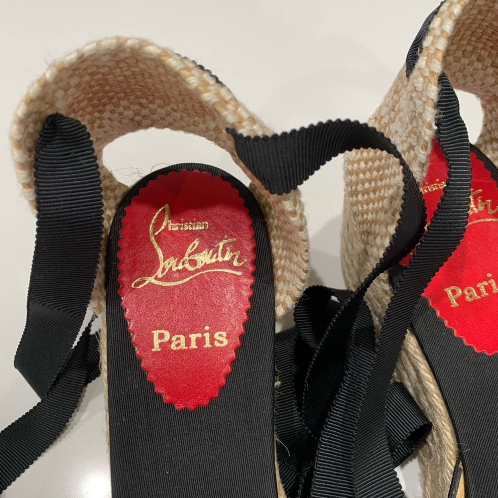 Christian Louboutin Espadrilles, Like new, 40 - Picture 3 of 9